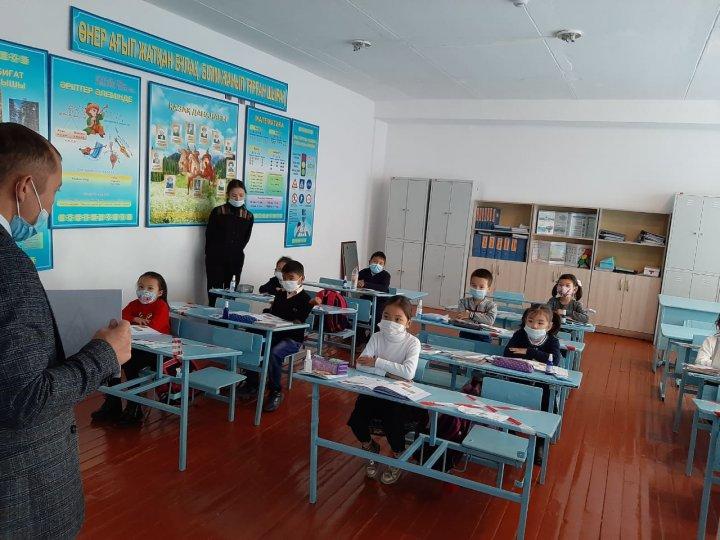 "Қауіпсіз мектеп автобусы" республикалық акциясы